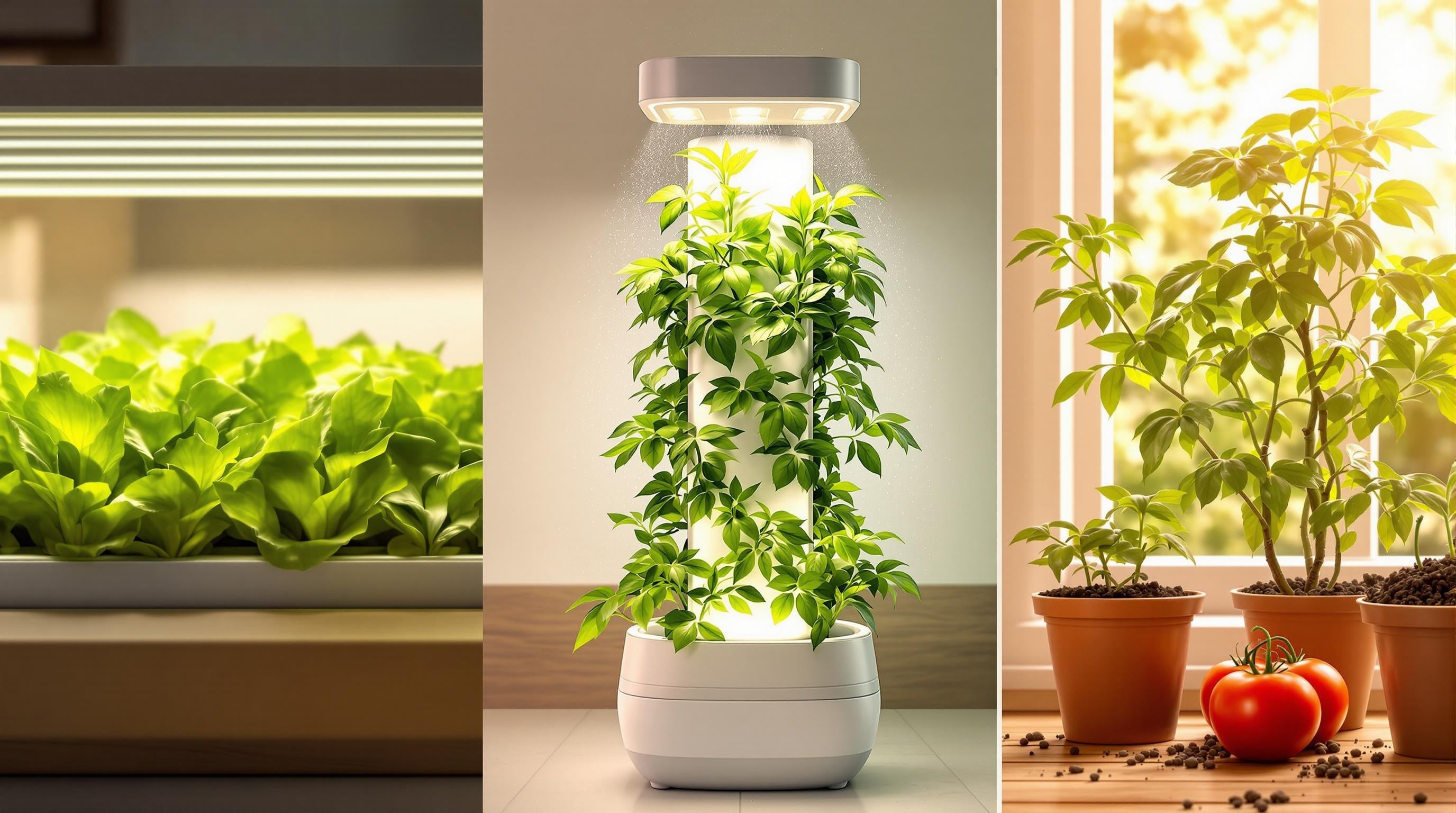 Comparing the different types of indoor growing