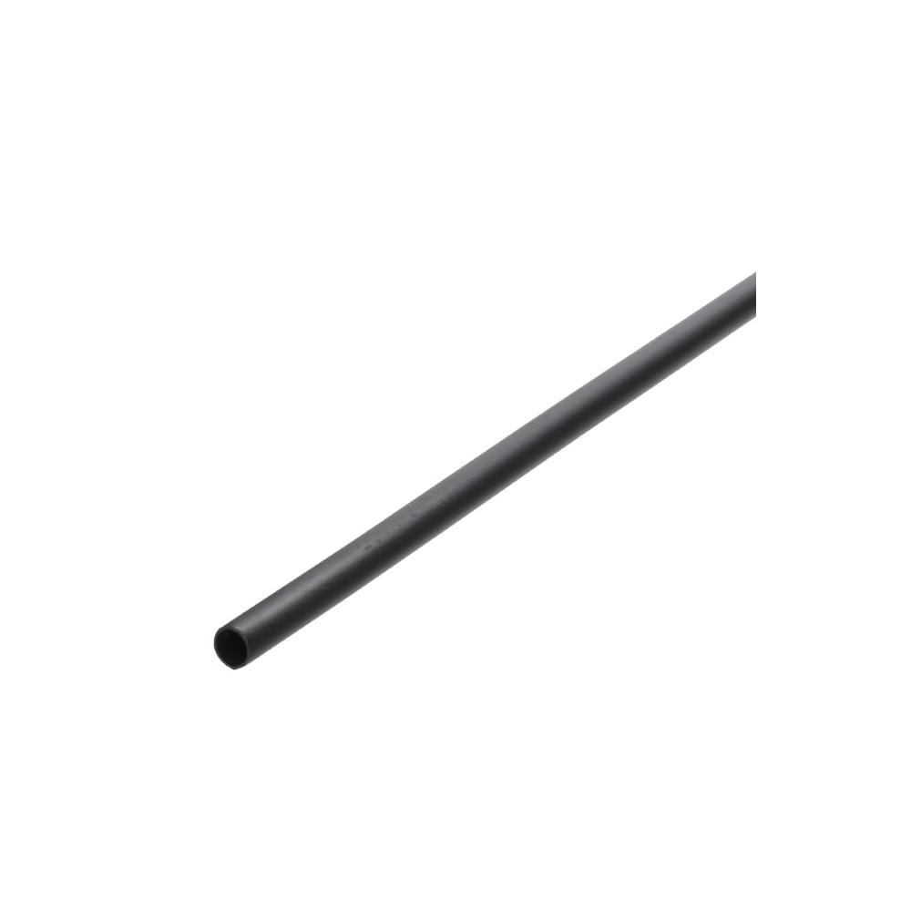 Black Straight 13mm Garden Poly Pipe 1M