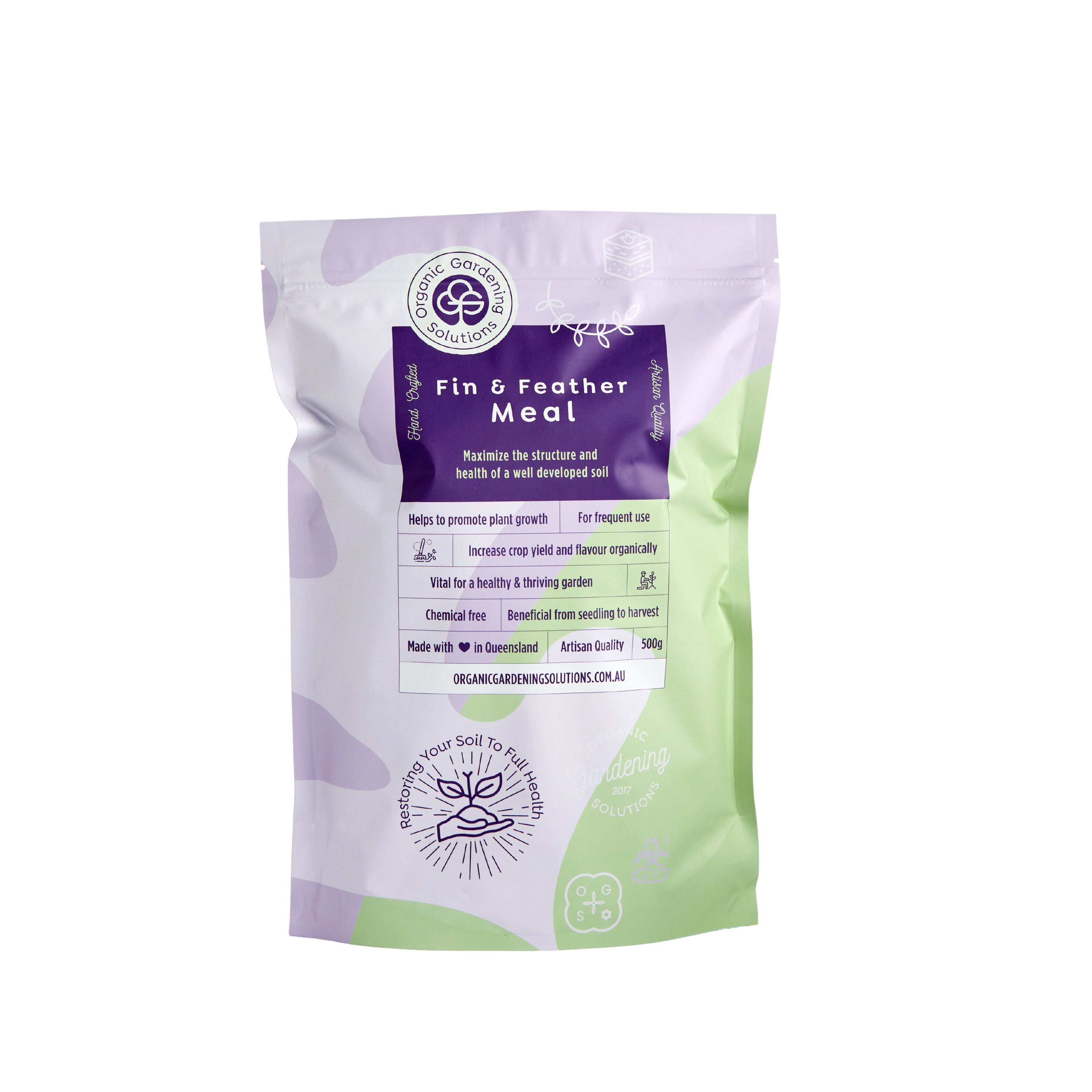 Organic Gardening Solutions Fin & Feather Meal
