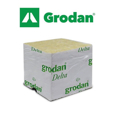 Grodan Rockwool Cube - No Hole - 75mm x 75mm