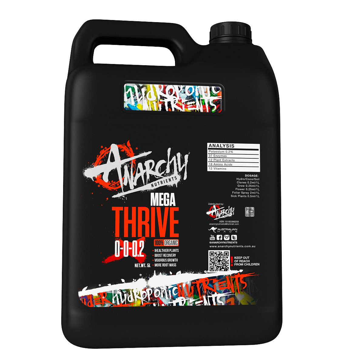 Anarchy Nutrients MEGA THRIVE