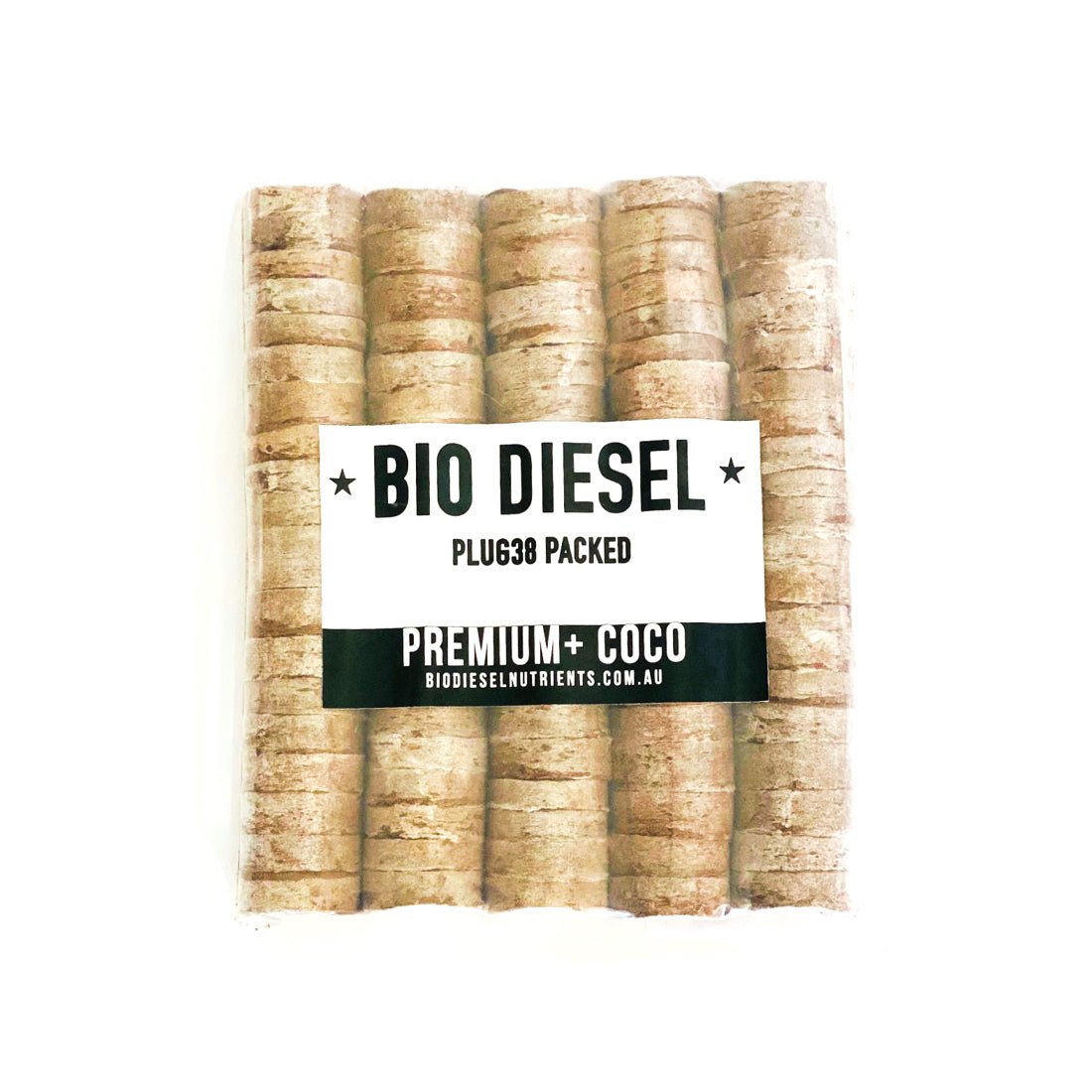 Bio Diesel Coco Propagation Plugs - 38mm - 100 Pack - Green Genius