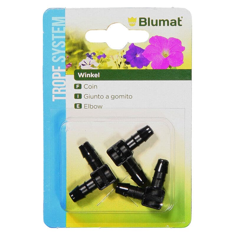 Blumat 8mm Elbow Connectors - Green Genius