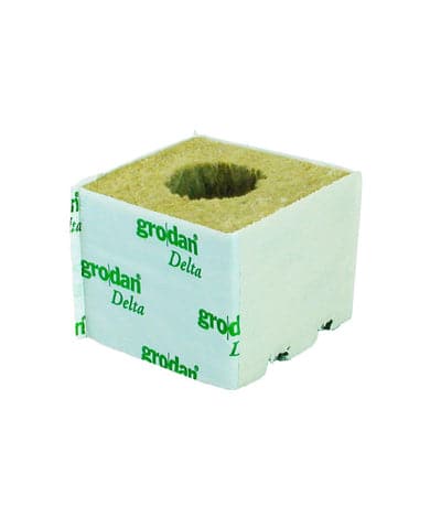 Grodan Rockwool 4G 42/40 Hole 75mm Block - Green Genius