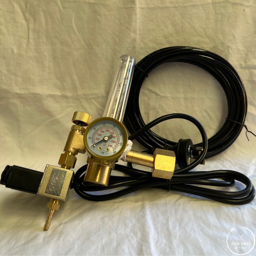 LFG CO2 Solenoid Regulator - Green Genius