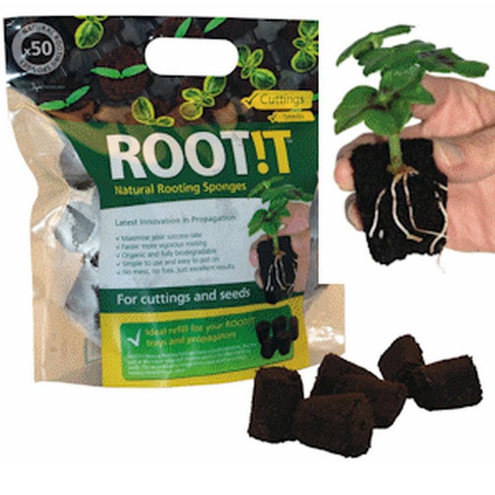 ROOT!T Propagation Sponges Bag of 50 - Green Genius